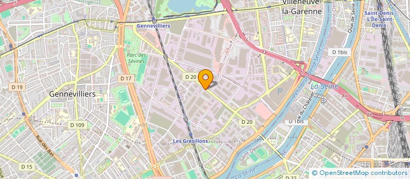 localisation de l'entreprise SERENIT à VINCENNES