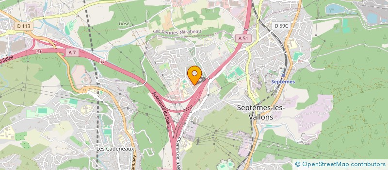 localisation de l'entreprise SERENITAIX à SEPTEMES-LES-VALLONS