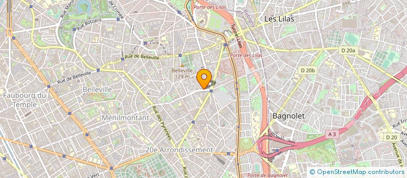 localisation de l'entreprise SERENITE à PARIS