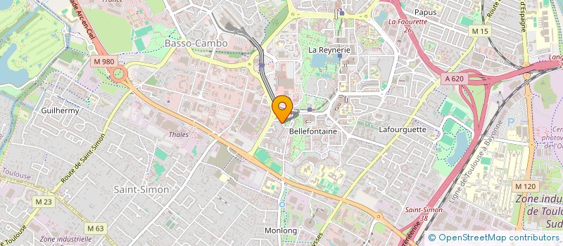 localisation de l'entreprise SERENITE à TOULOUSE