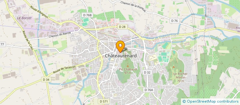 localisation de l'entreprise SERENITE à CHATEAURENARD