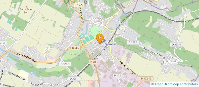 localisation de l'entreprise SERENITE EQUILIBRE VITALITE ENERGIE à EPERNON