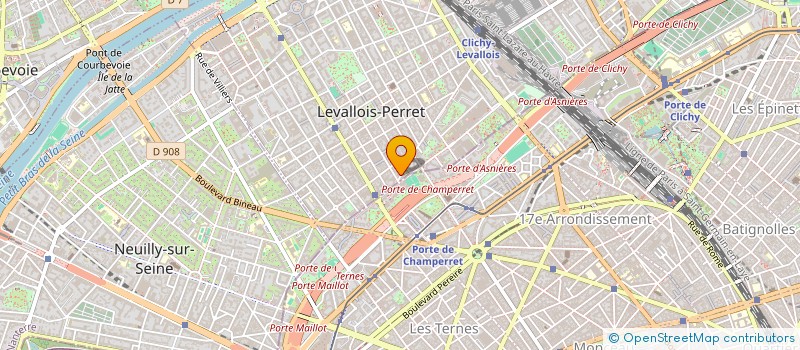 localisation de l'entreprise SERENITE ET INNOVATION à LEVALLOIS-PERRET