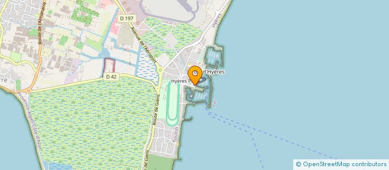 localisation de l'entreprise SERENITE INVEST'S  HYERES