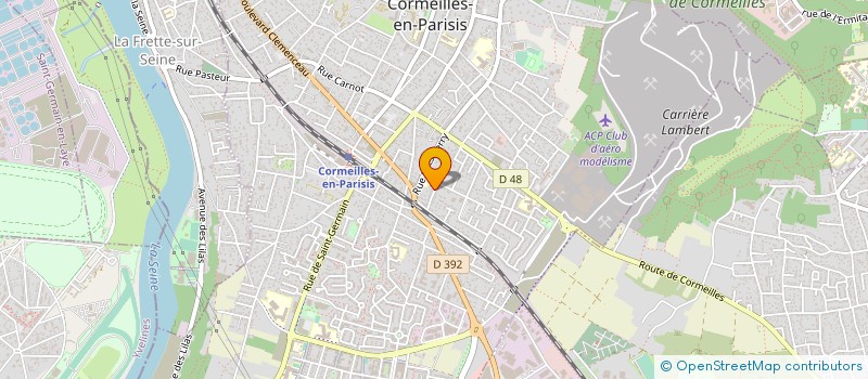localisation de l'entreprise SERENITE ORIENTALE à CORMEILLES-EN-PARISIS