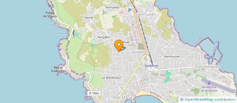 localisation de l'entreprise SERENITE PRESQU'ILE  QUIBERON