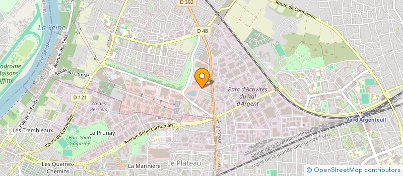 localisation de l'entreprise SERENITE PRESTIGE  CORMEILLES-EN-PARISIS