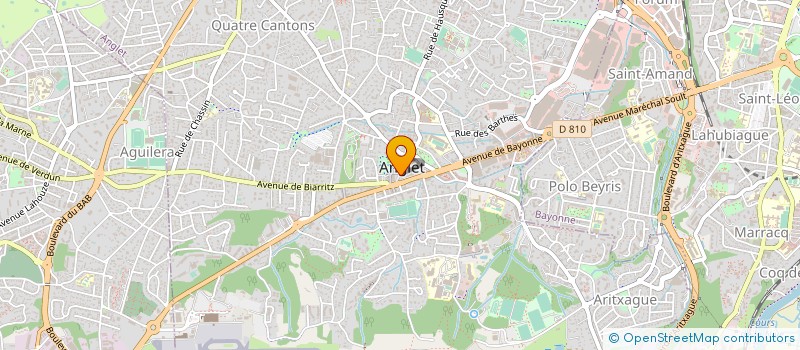 localisation de l'entreprise SERENITE&VOUS  BIDART