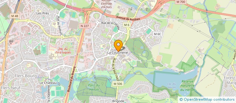 localisation de l'entreprise SERENITE'ZEN SERVICES à VILLENEUVE-D'ASCQ