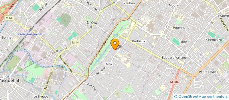 localisation de l'entreprise SERENITY 2020 à CROIX