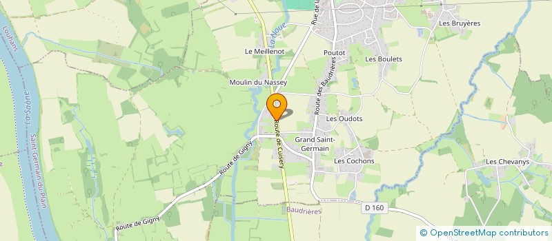 localisation de l'entreprise SERENITY  BAUDRIERES