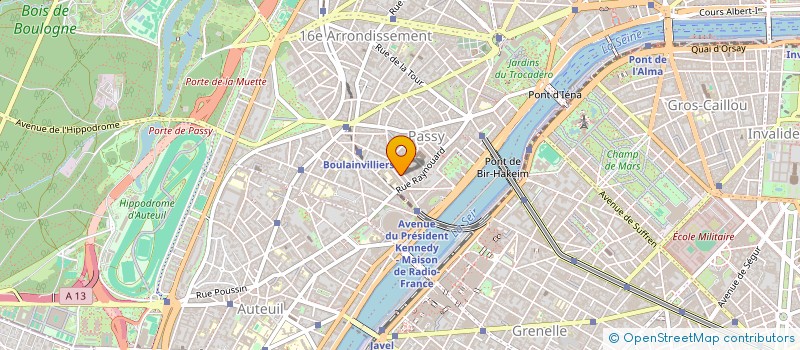 localisation de l'entreprise SERENITY  PARIS