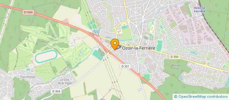 localisation de l'entreprise SERENITY à OZOIR-LA-FERRIERE
