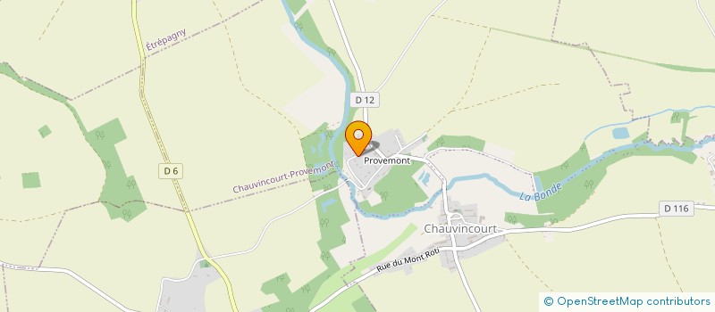 localisation de l'entreprise SERENITY AU JARDIN  CHAUVINCOURT-PROVEMONT