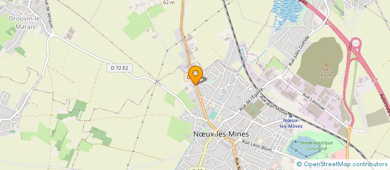 localisation de l'entreprise SERENITY CAR  NUX-LES-MINES