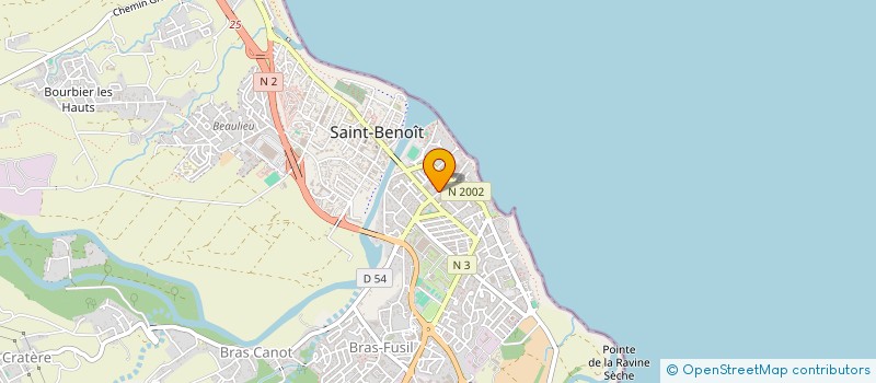 localisation de l'entreprise SERENITY CONCIERGE ILE DE LA REUNION  SAINT-BENOIT