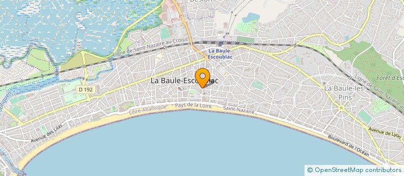 localisation de l'entreprise SERENITY CRUISES à LA BAULE-ESCOUBLAC