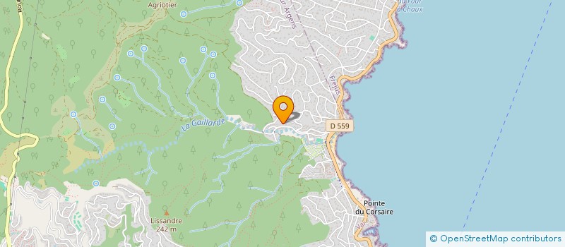 localisation de l'entreprise SERENITY D'AZUR  ROQUEBRUNE-SUR-ARGENS