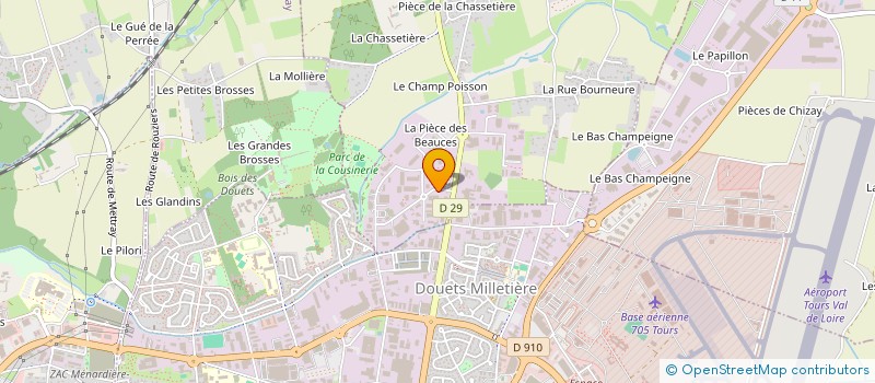 localisation de l'entreprise SERENITY GENERATION  NOTRE-DAME-D'OE