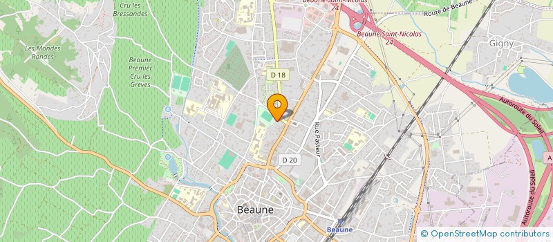 localisation de l'entreprise SERENITY GUESTHOUSE à BEAUNE