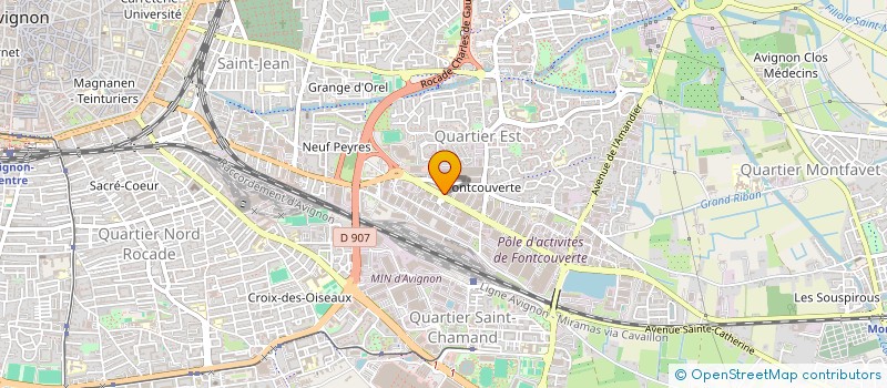 localisation de l'entreprise SERENITY HEAD SPA  AVIGNON