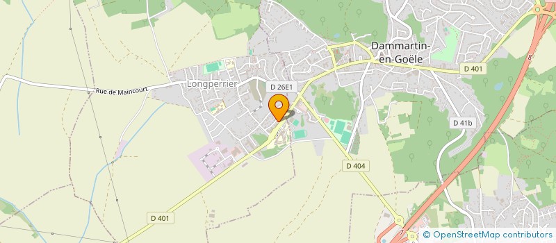 localisation de l'entreprise SERENITY KEYS CONCIERGERIE  LONGPERRIER