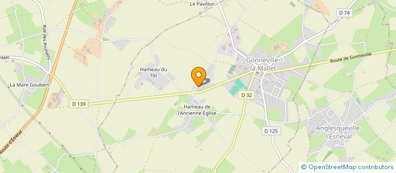 localisation de l'entreprise SERENITY MOON  GONNEVILLE-LA-MALLET