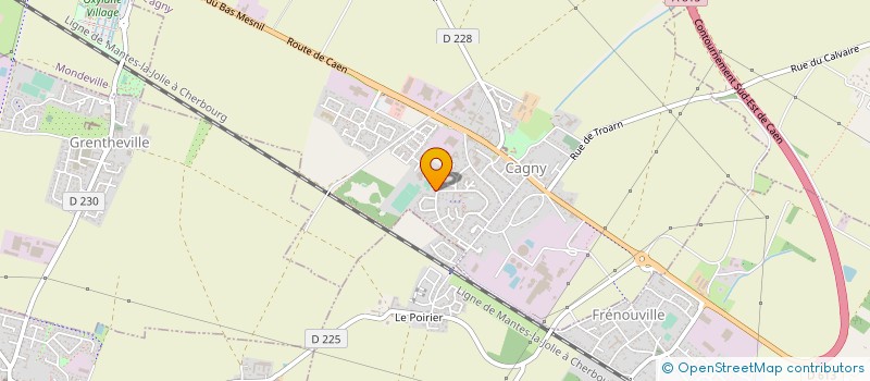 localisation de l'entreprise SERENITY PASSENGERS  CAGNY