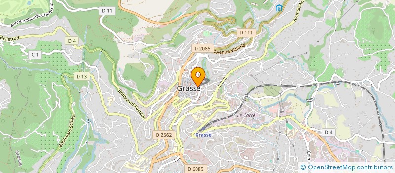 localisation de l'entreprise SERENITY RENT à GRASSE