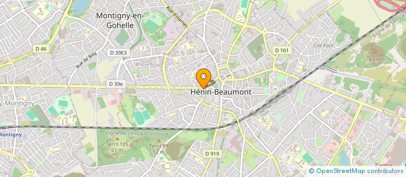 localisation de l'entreprise SERENITY SUN à HENIN-BEAUMONT