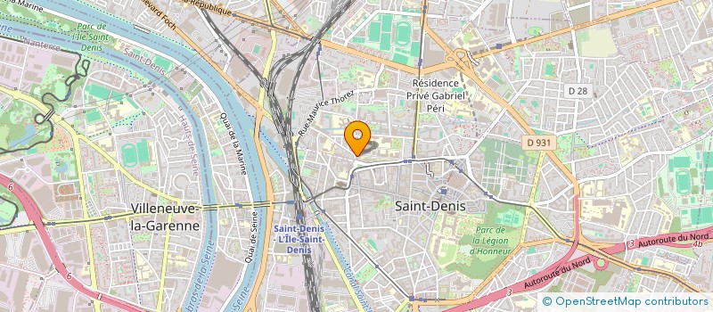 localisation de l'entreprise SERENITY TRANSFERT  SAINT-DENIS