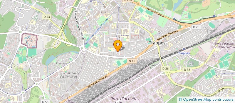 localisation de l'entreprise SERENITY TRANSPORTS à TRAPPES