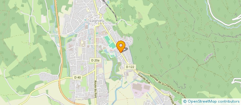 localisation de l'entreprise SERENITY TRUCK  LAGNIEU