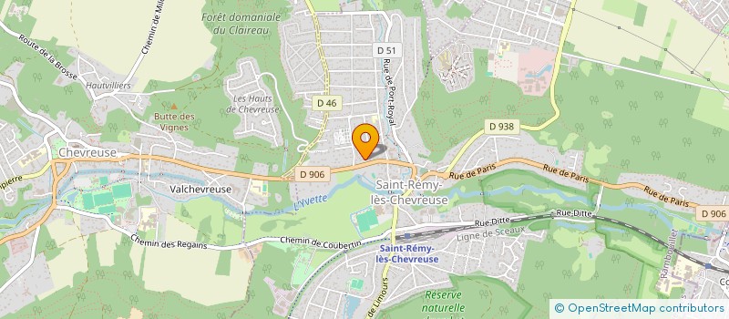 localisation de l'entreprise SERENITY VALLEE  SAINT-REMY-LES-CHEVREUSE