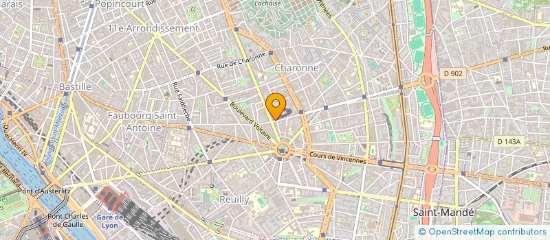 localisation de l'entreprise SERENIUM  PARIS