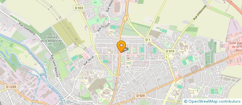 localisation de l'entreprise SERENIZ FINANCES à AMIENS
