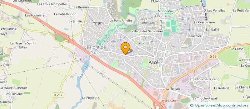 localisation de l'entreprise SERENN CONSEIL à PACE