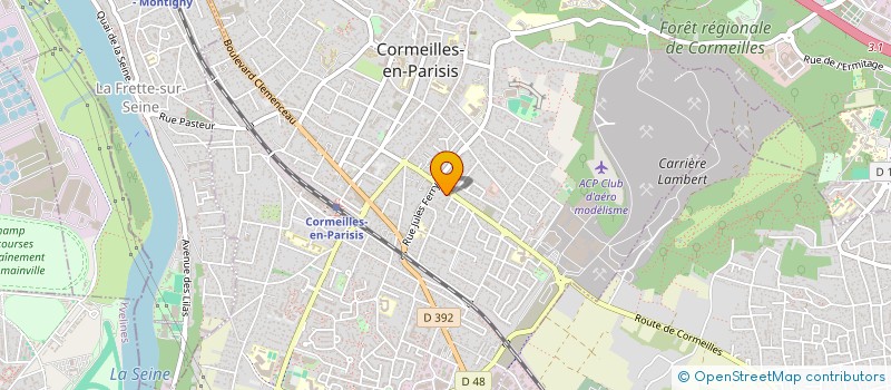 localisation de l'entreprise SERENNE CONSEIL  CORMEILLES-EN-PARISIS