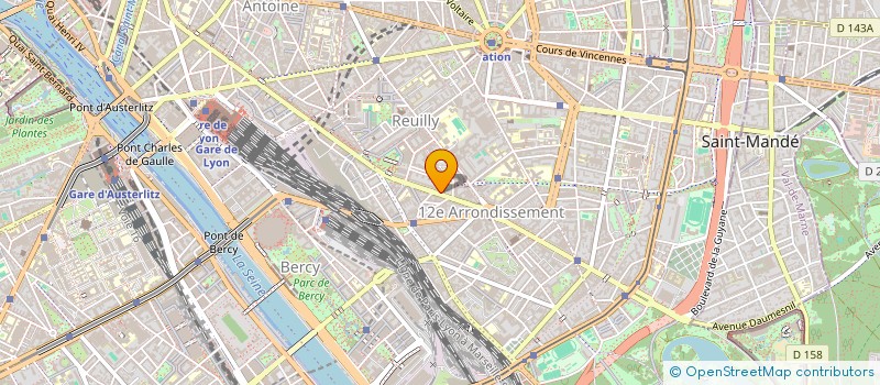 localisation de l'entreprise SERENO MITROLLARI  PARIS