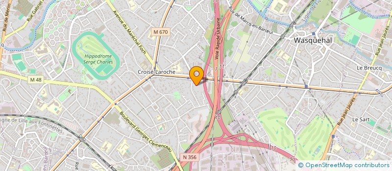 localisation de l'entreprise SERENPIDITY à MARCQ-EN-BARŒUL