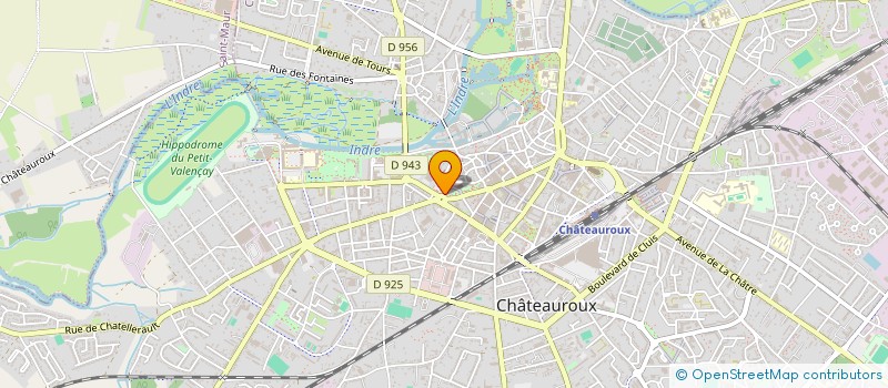 localisation de l'entreprise SERENY CONSEIL à CHATEAUROUX
