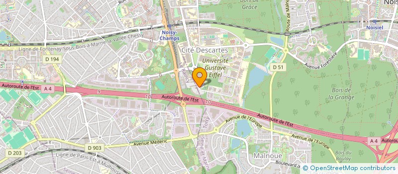 localisation de l'entreprise SERENYO CONCEPT  CHAMPS-SUR-MARNE