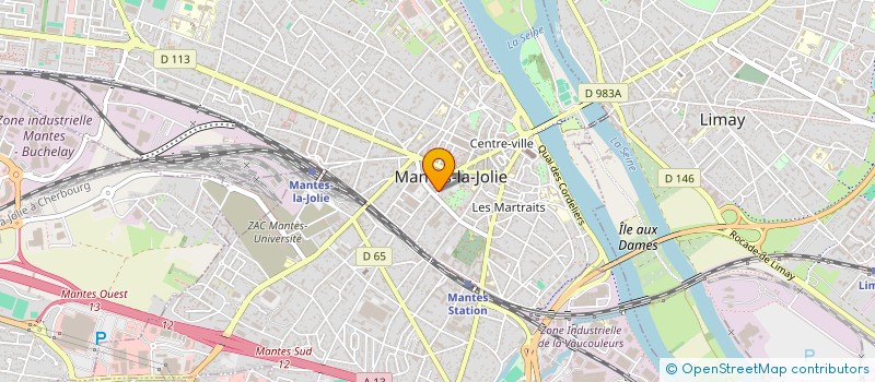 localisation de l'entreprise SERENYS à MANTES-LA-JOLIE