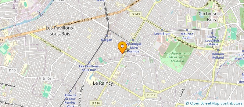 localisation de l'entreprise SERENYTY à LIVRY-GARGAN