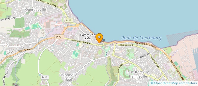 localisation de l'entreprise SEREO ENGINEERING  CHERBOURG-EN-COTENTIN