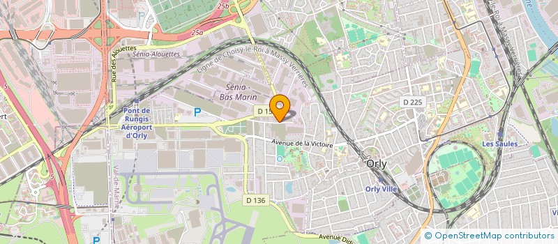 localisation de l'entreprise SEREP à ORLY