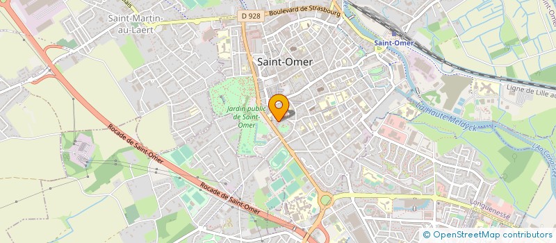 localisation de l'entreprise SERES à SAINT-OMER