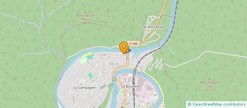 localisation de l'entreprise SERESTHO  REVIN