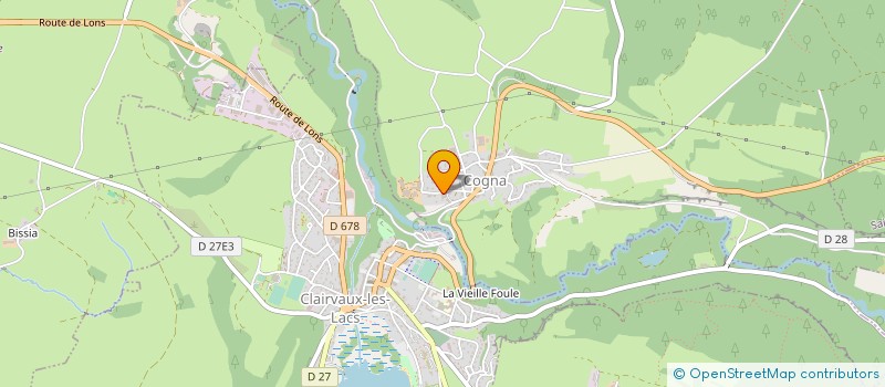 localisation de l'entreprise SERF  COGNA