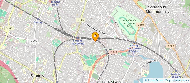 localisation de l'entreprise SERF SOCIETE D EXPLOITATION ROM FRANCE à EAUBONNE